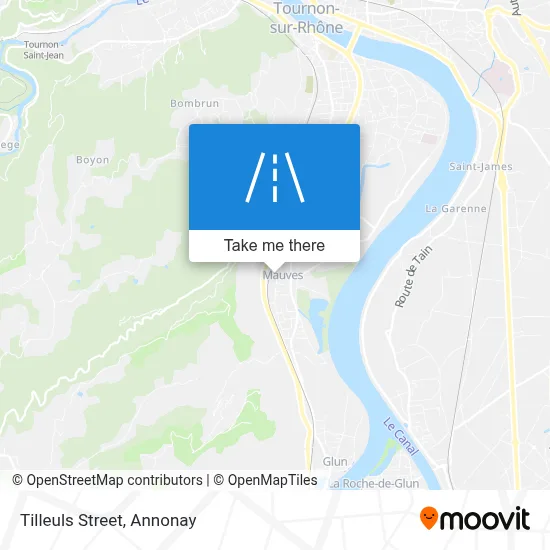 Rue Des Tilleuls map