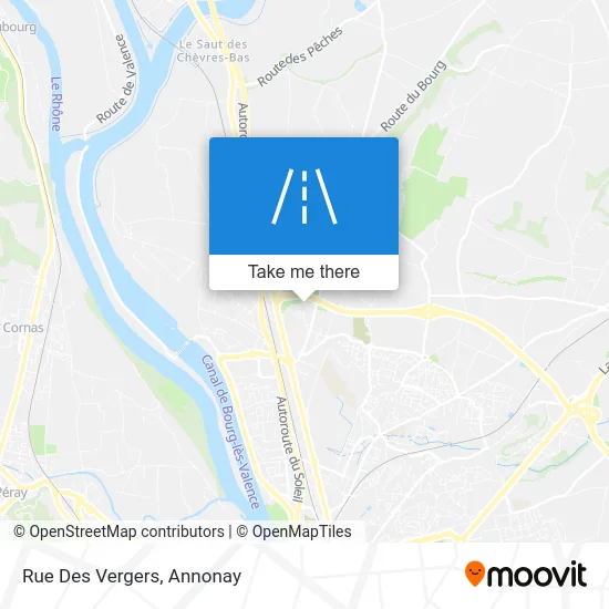Rue Des Vergers map