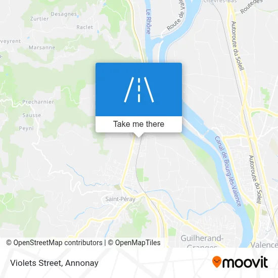 Rue Des Violettes map