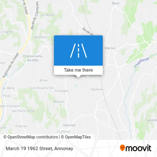 Rue Du 19 Mars 1962 map