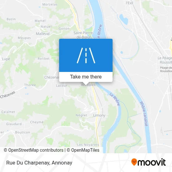 Rue Du Charpenay map