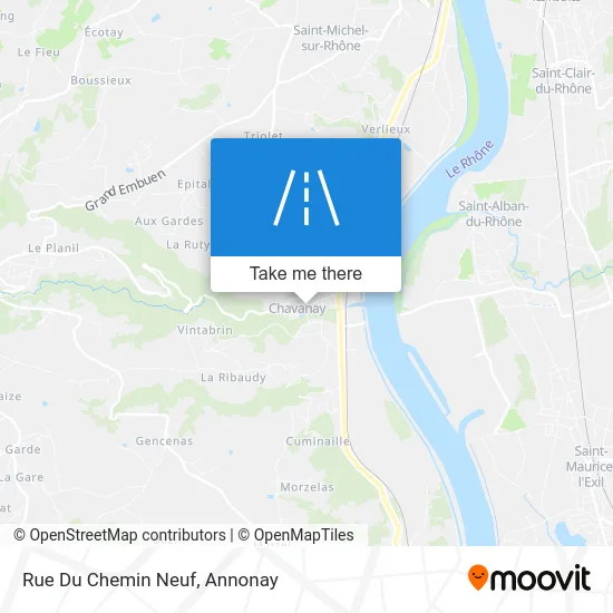 Rue Du Chemin Neuf map