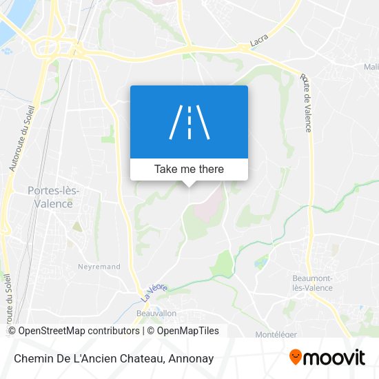 Chemin De L'Ancien Chateau map