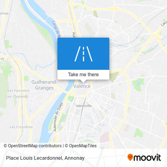 Place Louis Lecardonnel map