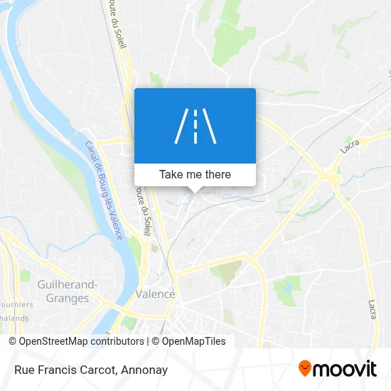 Rue Francis Carcot map