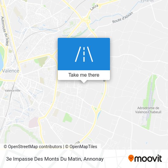 3e Impasse Des Monts Du Matin map