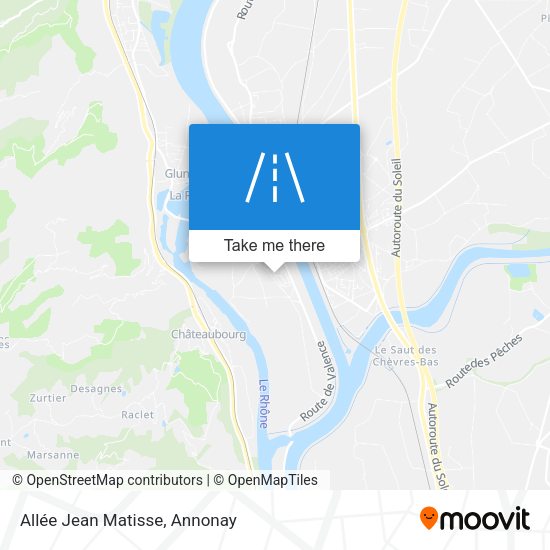 Allée Jean Matisse map