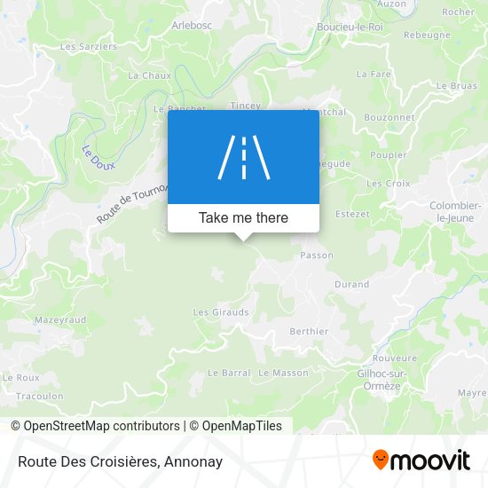 Route Des Croisières map
