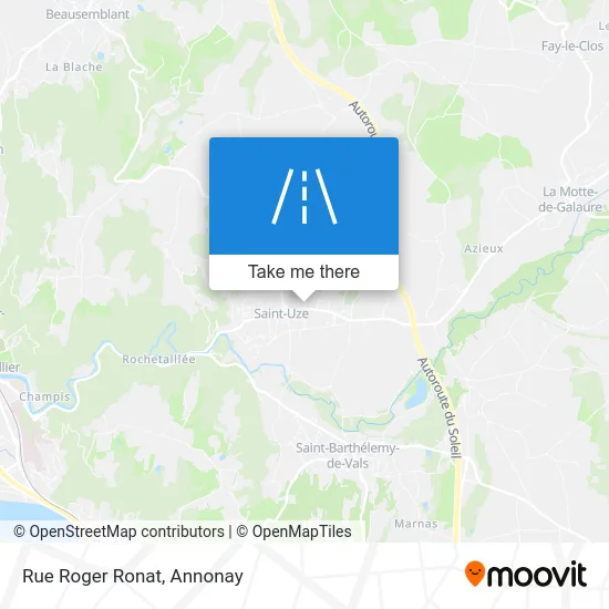 Rue Roger Ronat map