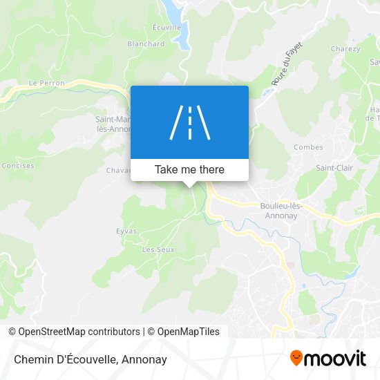 Chemin D'Écouvelle map
