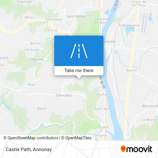 Chemin Du Château map
