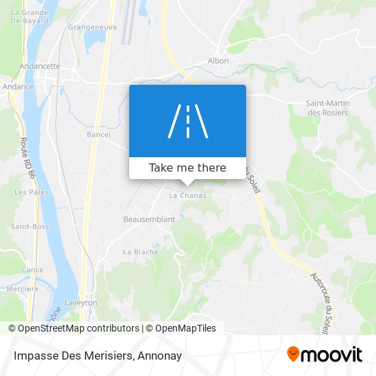 Impasse Des Merisiers map