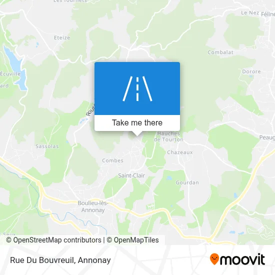 Rue Du Bouvreuil map