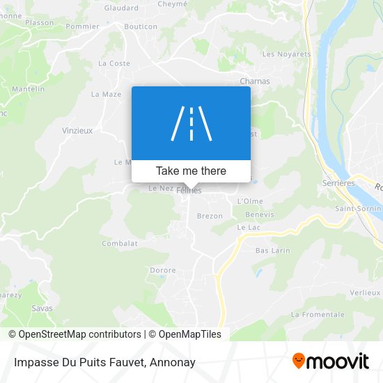 Impasse Du Puits Fauvet map