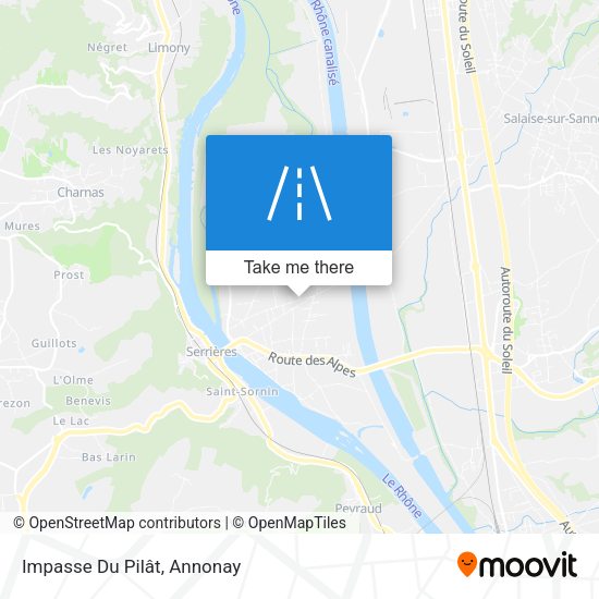 Impasse Du Pilât map