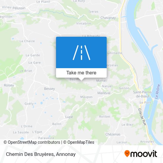 Chemin Des Bruyères map