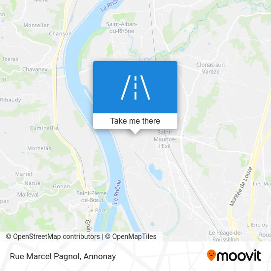 Rue Marcel Pagnol map