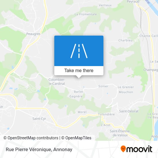 Rue Pierre Véronique map