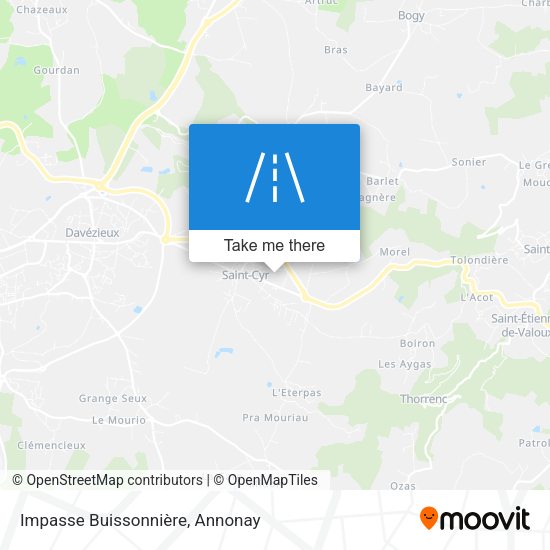 Impasse Buissonnière map
