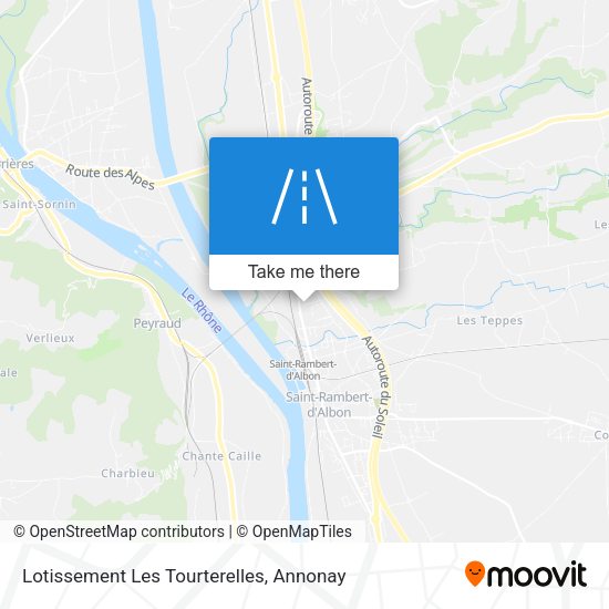 Lotissement Les Tourterelles map