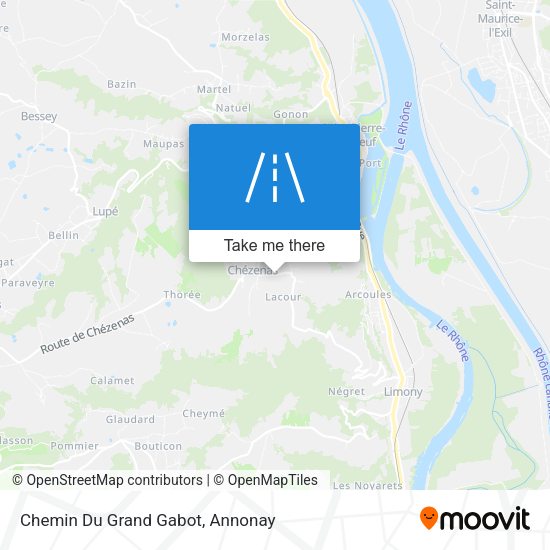 Chemin Du Grand Gabot map