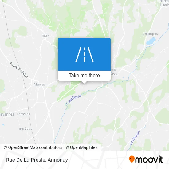 Rue De La Presle map