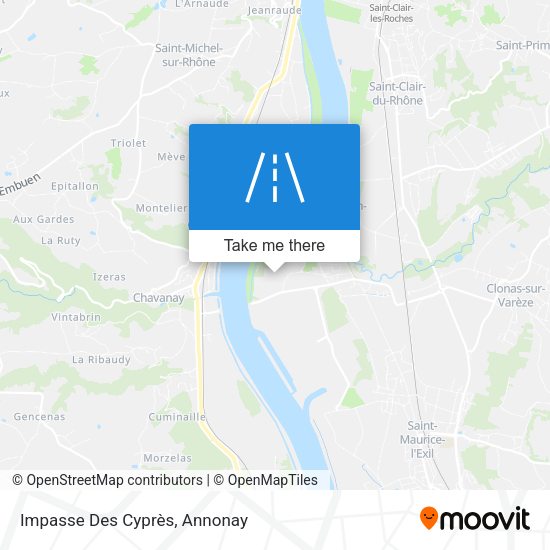 Impasse Des Cyprès map
