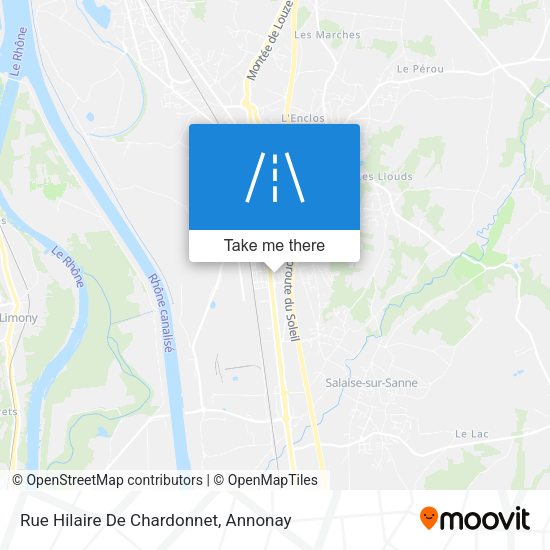 Rue Hilaire De Chardonnet map