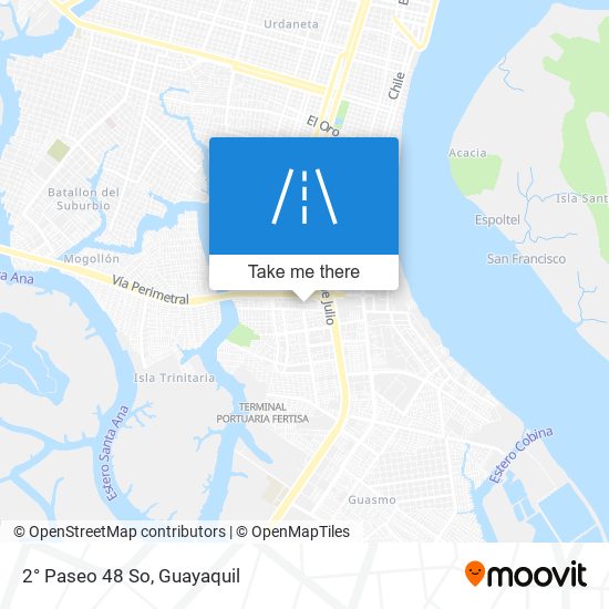 2° Paseo 48 So map