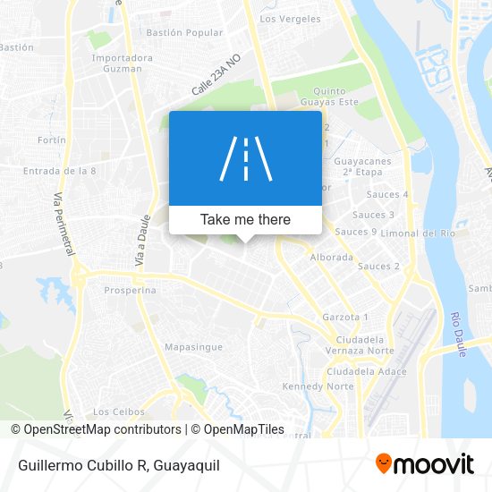 Guillermo Cubillo R map