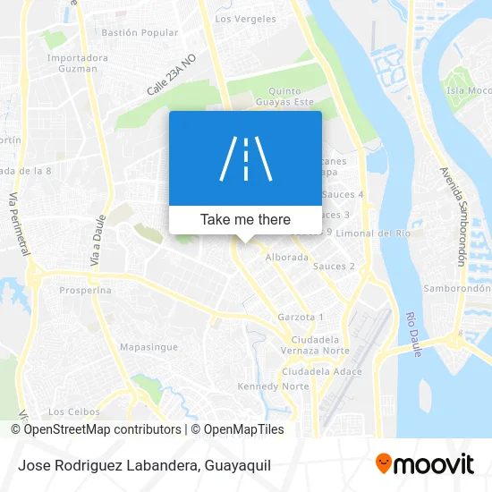 Jose Rodriguez Labandera map