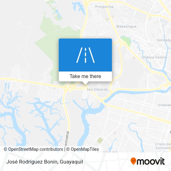 José Rodríguez Bonín map