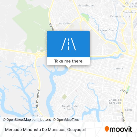 How to get to Mercado Minorista De Mariscos in Guayaquil by Bus?