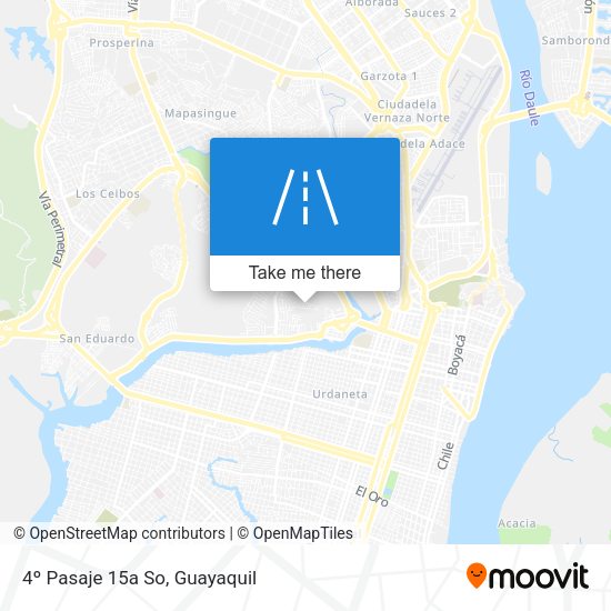 Mapa de 4º Pasaje 15a So
