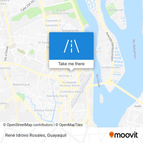 Mapa de René Idrovo Rosales