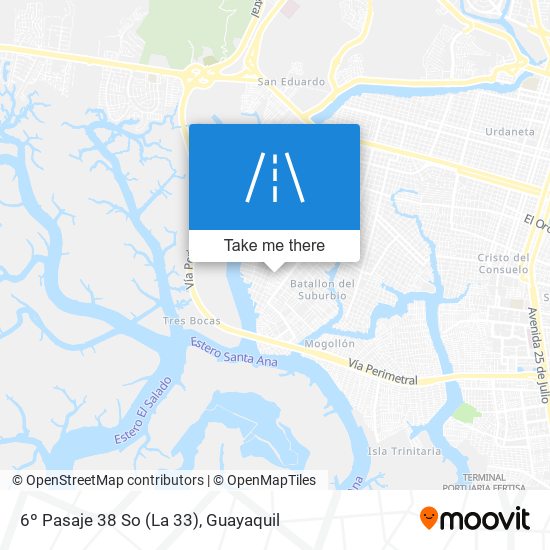 Mapa de 6º Pasaje 38 So (La 33)