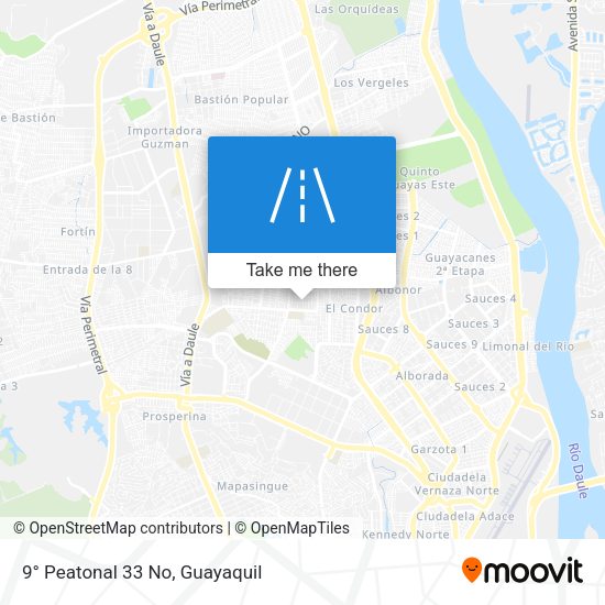 Mapa de 9° Peatonal 33 No