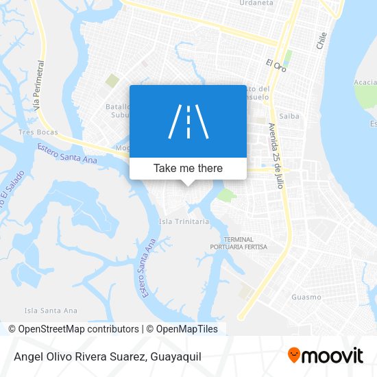 Mapa de Angel Olivo Rivera Suarez
