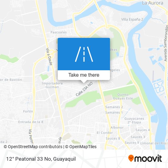 Mapa de 12° Peatonal 33 No