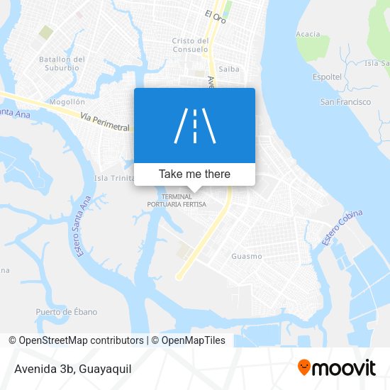 Mapa de Avenida 3b