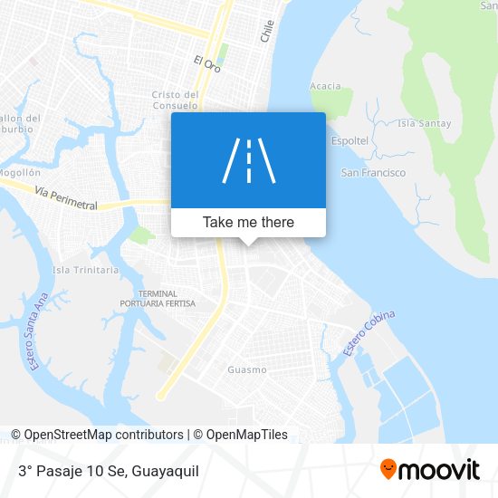 Mapa de 3° Pasaje 10 Se