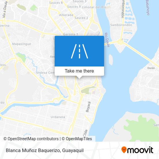 Mapa de Blanca Muñoz Baquerizo