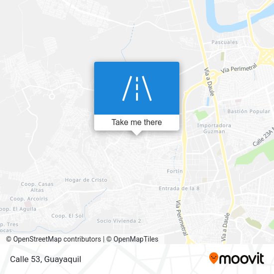 Mapa de Calle 53