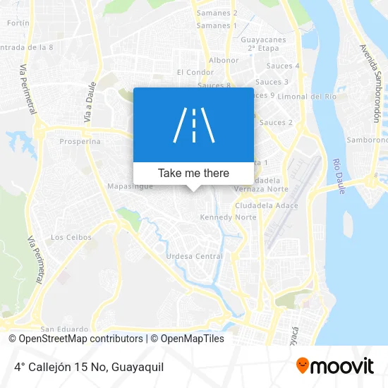 Mapa de 4° Callejón 15 No