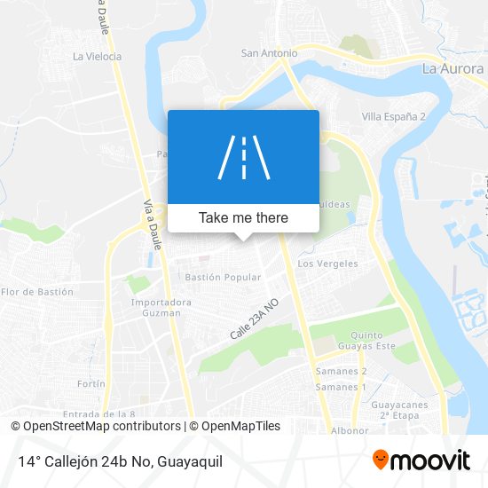 Mapa de 14° Callejón 24b No
