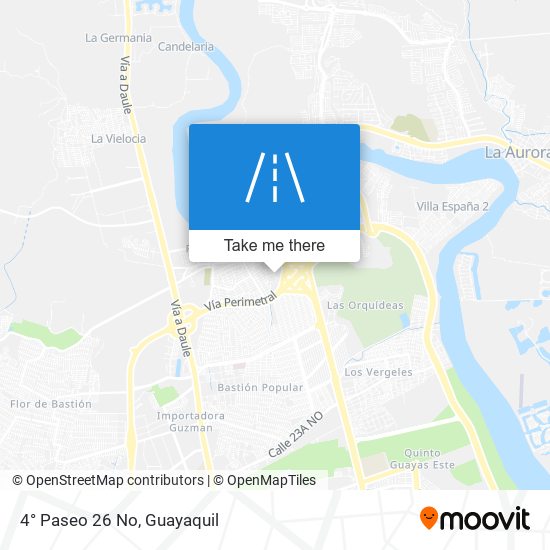 4° Paseo 26 No map