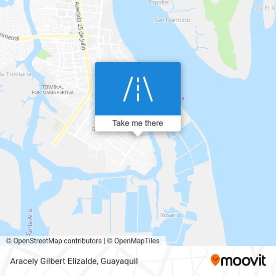 Aracely Gilbert Elizalde map