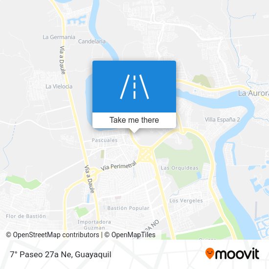 7° Paseo 27a Ne map