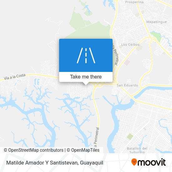 Mapa de Matilde Amador Y Santistevan