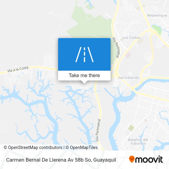 Carmen Bernal De Llerena Av 58b So map